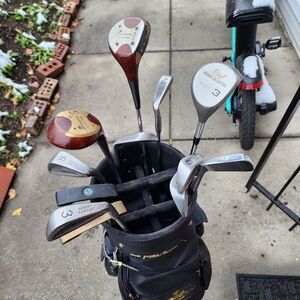 BOB TOSKI  - 6 WAY Golf BAG And Clubs - Please See All Pictures